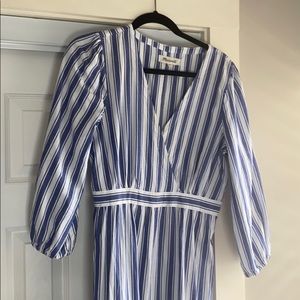 Madewell striped dress